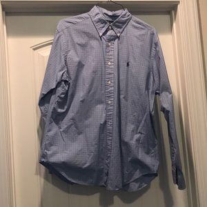Men’s button down polo